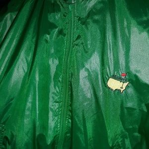 Vintage golf jacket/ with concealable hood